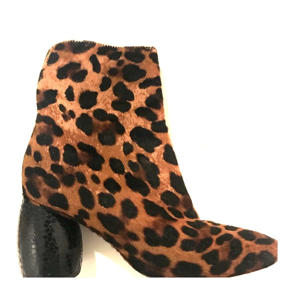 Dries Van Noten Leopard Boot